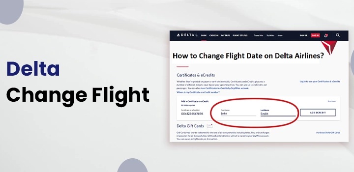 Change flight with Delta