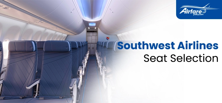Select seat on Southwest Airlines